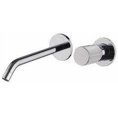 FIMA Spillo Tech G Wall Basin Mixer Set - 214mm Spout