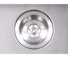 Franke Bolero Single Bowl Stainless Steel Sink - Sink Hole