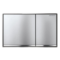 Geberit Sigma 60 Dual Flush Button Plate - Brushed Chrome