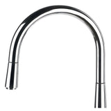 Gessi Just Sink Mixer With Pull-Out - Close up of spout