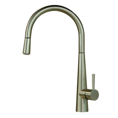 Gessi Just Sink Mixer With Pull-Out - Brushed Nickel