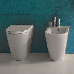 Globo Forty3 SENZABRIDA Wall Faced Toilet