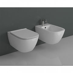 Globo Genesis Compact SENZABRIDA Wall Hung Toilet