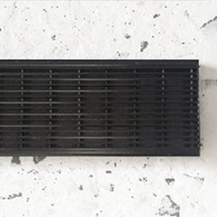 Bespoke Heelguard Linear Floor Waste – Matte Black