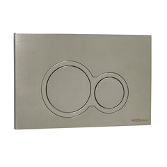 Arcisan Kibo Toilet Flush Button Plate - Brushed Nickel