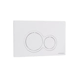 Arcisan Kibo Toilet Flush Button Plate - White