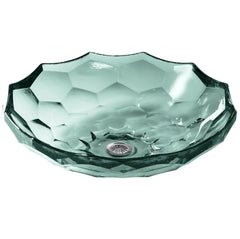 Kohler Briolette Faceted Glass Vessel Basin - Dew