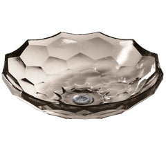 Kohler Briolette Faceted Glass Vessel Basin - Doe