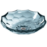 Kohler Briolette Faceted Glass Vessel Basin - Dusk