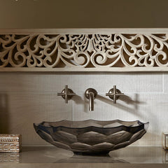Kohler Briolette Faceted Glass Vessel Basin