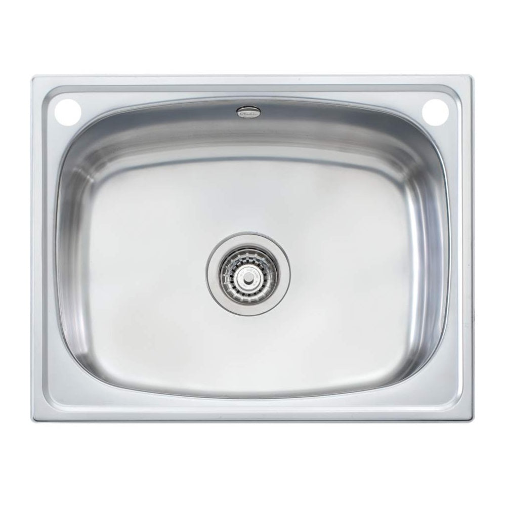 Oliveri 45L Topmount Laundry Sink + Rinse Bypass & Overflow – Vogue ...