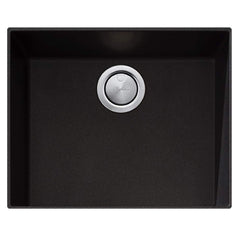Oliveri Santorini Black Large Bowl Undermount Sink