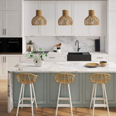 Oliveri Santorini Black Single Bowl Farmhouse Sink