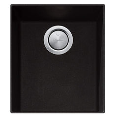 Oliveri Santorini Black Standard Bowl Undermount Sink