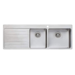 Oliveri Sonetto 1 & 3/4 Bowl Topmount Sink with Drainer