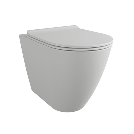Parisi Link Wall Faced Toilet - GoClean - Milky  White