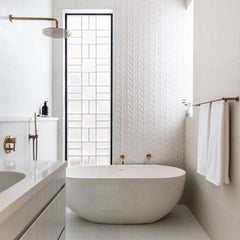 Pietra Bianca Bella Freestanding Bathtub