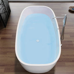 Pietra Bianca Bora Freestanding Bath - 1650 & 1800
