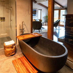 Pietra Bianca Ryese Freestanding Bath 
