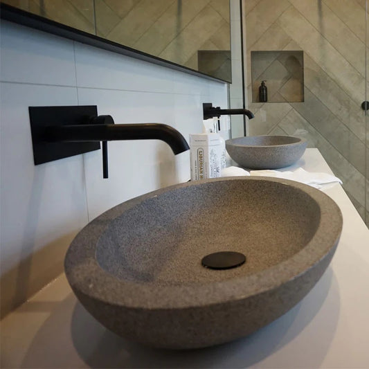 Pietra Bianca Vivian Above Counter Basin