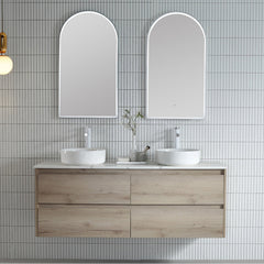 Remer Arch LED Smart Mirror with Demister - Bathroom Picture