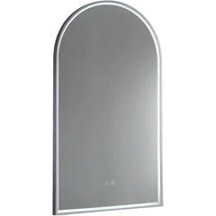 Remer Arch LED Smart Mirror with Demister - Gun Metal