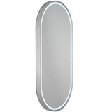 Remer Gatbsy LED Mirror with Demister - Brushed Nickel