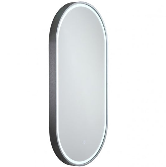 Remer Gatbsy LED Mirror with Demister - Gun Metal
