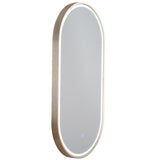 Remer Gatbsy LED Mirror with Demister - Rose Gold
