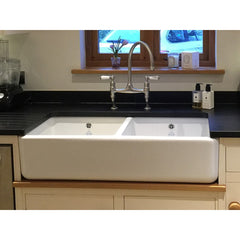 Shaws Double Bowl 1000 Butler Sink