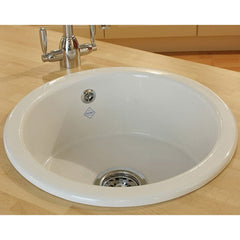 Shaws Round Inset or Undermount Sink
