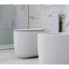 Studio Bagno Milady Rimless Wall Faced Pan - Lifestyle