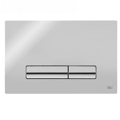 Studio Bagno Oli Glam Flush Button Plate - Chrome