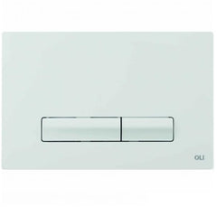Studio Bagno Oli Glam Flush Button Plate - White