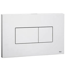 Studio Bagno Oli Karisma Flush Button Plate - White