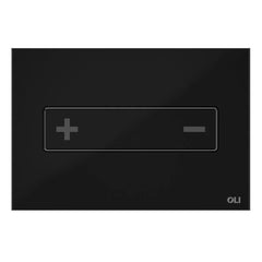 Studio Bagno Oli Oceania Flush Button Plate - Black