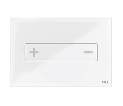 Studio Bagno Oli Oceania Flush Button Plate - White