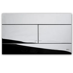 Studio Bagno Oli Slim Flush Button Plate - Polished Chrome