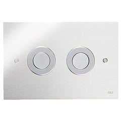 Studio Bagno Oli Trend Flush Button Plate - Satin Chrome