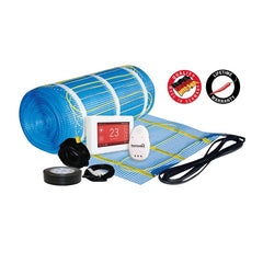 Thermonet 200w/m² Underfloor Heating Kit - Dual White Thermostat