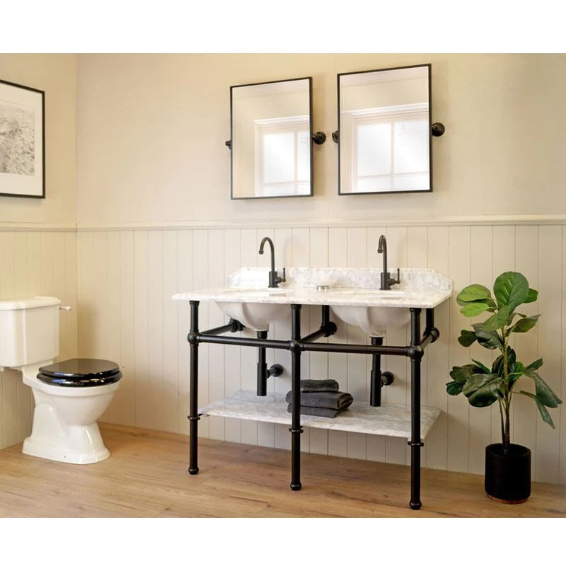 Turner Hastings Mayer Pivot Rectangle Mirror - Lifetsyle Bathroom Picture