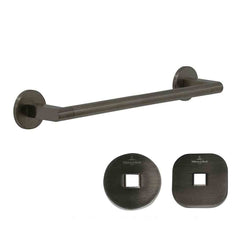 Villeroy & Boch Architectura 300mm Single Towel Rail - Gun Metal.