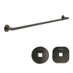 Villeroy & Boch Architectura 800mm Single Towel Rail - Gun Metal