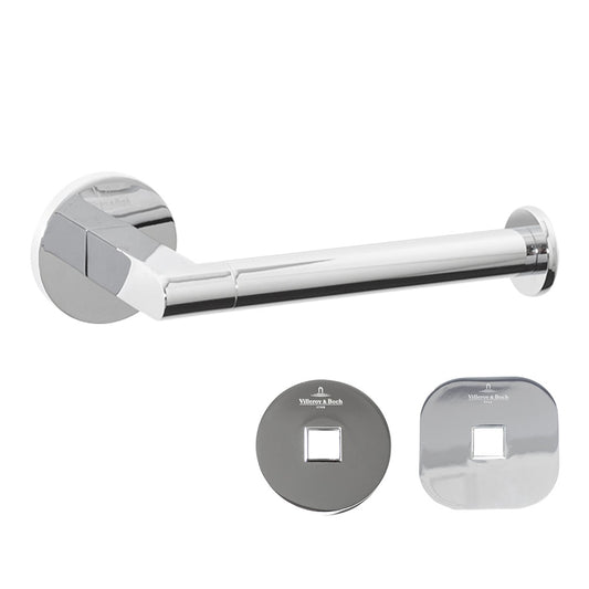 Villeroy & Boch Architectura Toilet Roll Holder - Right Side Facing Chrome