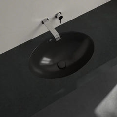 Villeroy & Boch Loop Slim Oval Undercounter Basin - Ebony