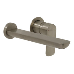 Villeroy & Boch O.Novo Wall Mounted Basin Mixer Set - Brushed Nickel