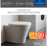 Villeroy & Boch O'Novo 2.0 Wall Faced Toilet - Standard Seat Package