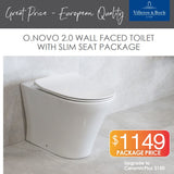 Villeroy & Boch O'Novo 2.0 Wall Faced Toilet - Slim Package
