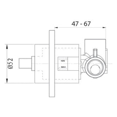 Villeroy & Boch Shower Mixer Body