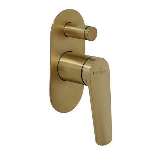 Villeroy & Boch Stratos Diverter Mixer - Brushed Gold
